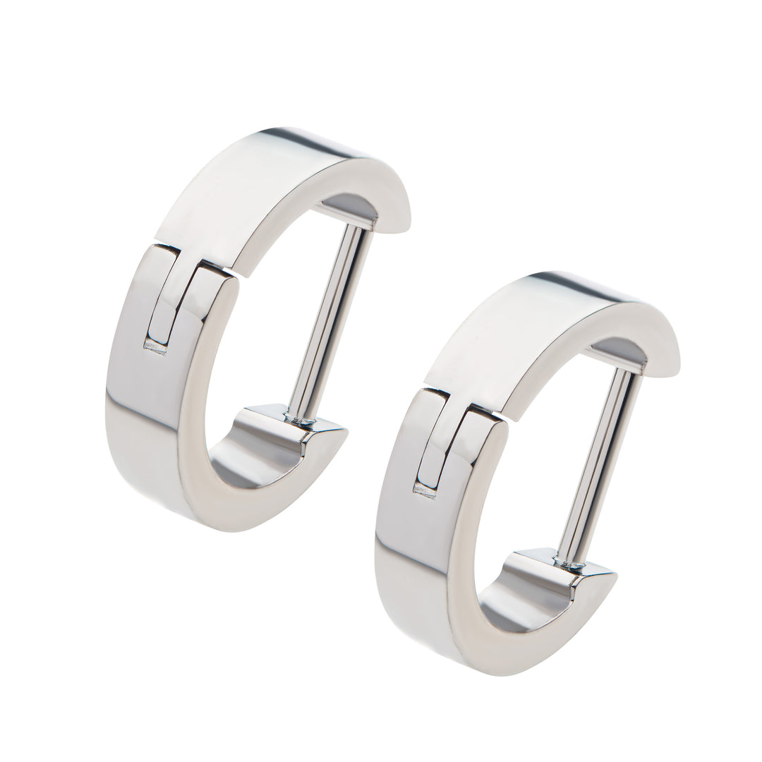 Titanium with Design 3mm Thick Hinged Segment Clicker