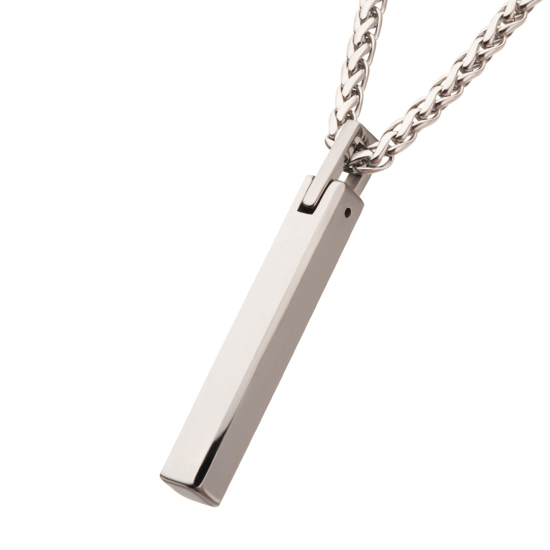 Tungsten Carbide Monolith Engravable Pendant