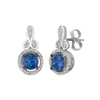 14K W/G EARR 0.18 DIA 0.90 TZ |H|