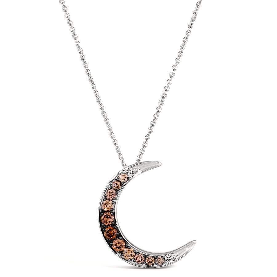 14K WHITE GOLD DIAMOND  PENDANT