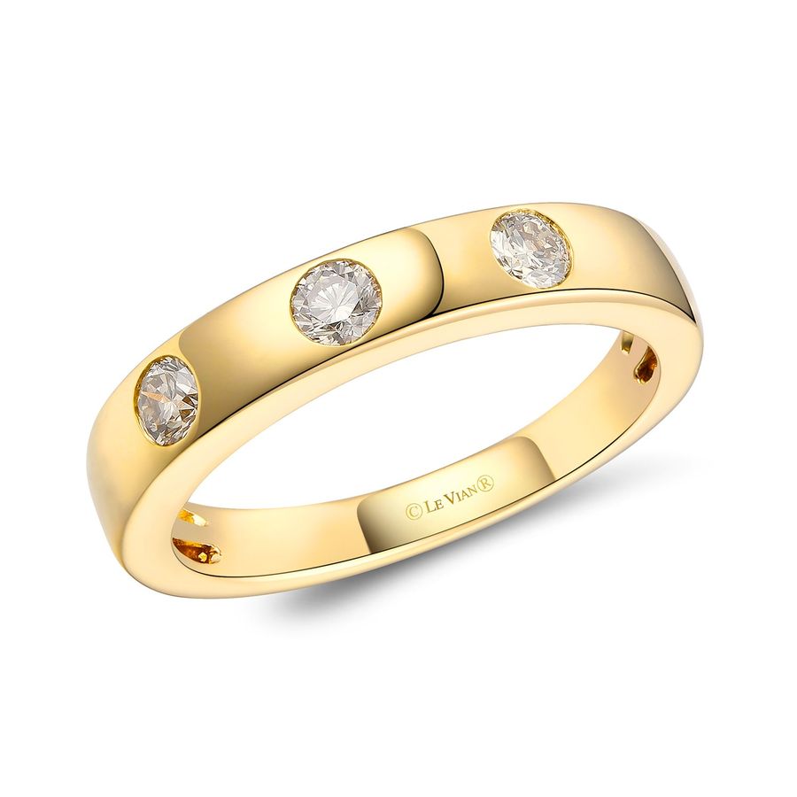 14K YELLOW GOLD DIAMOND  RING