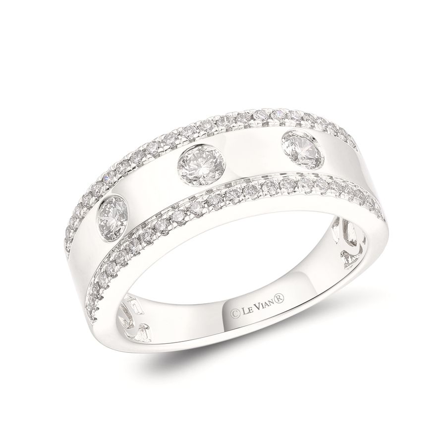 14K WHITE GOLD DIAMOND  RING