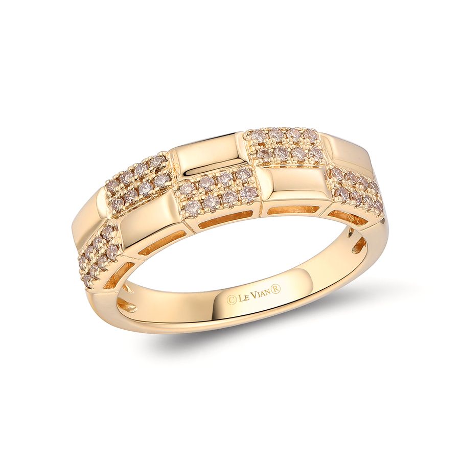 14K YELLOW GOLD DIAMOND  RING