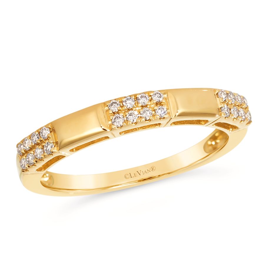 14K YELLOW GOLD DIAMOND  RING