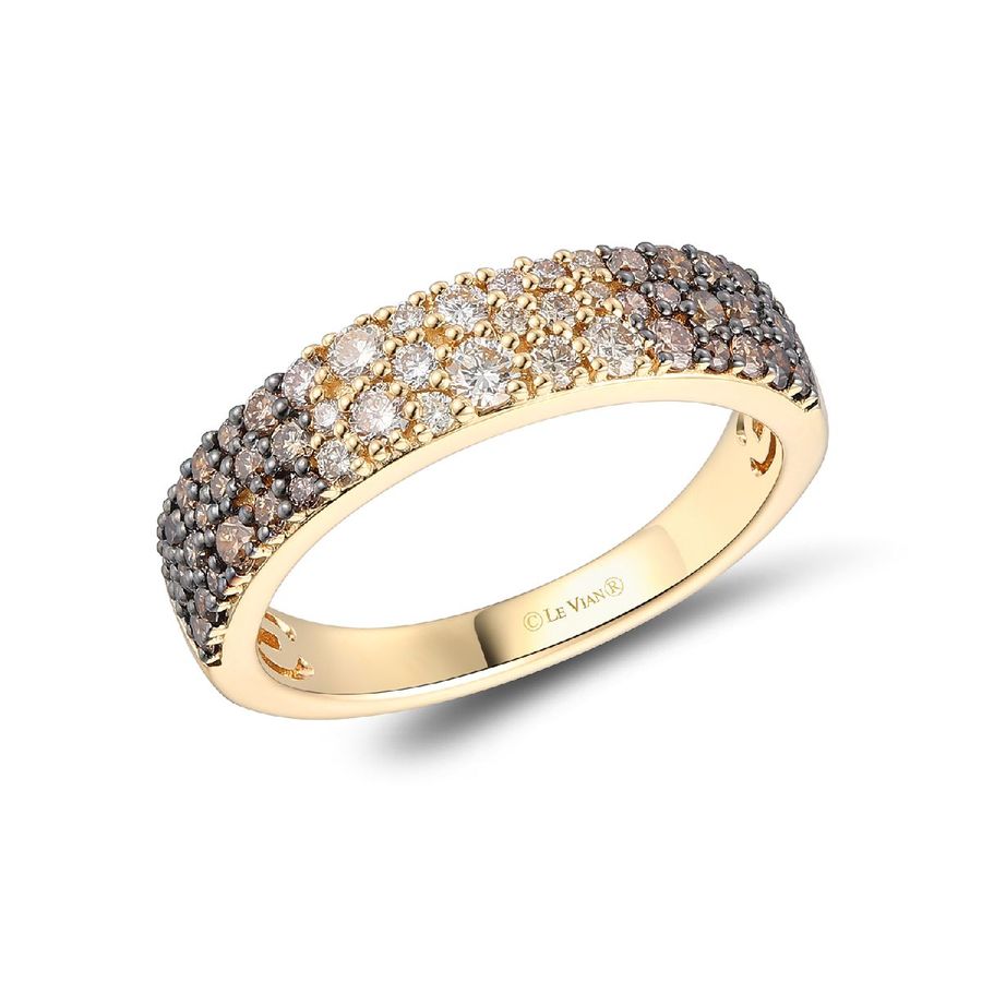 14K YELLOW GOLD DIAMOND  RING