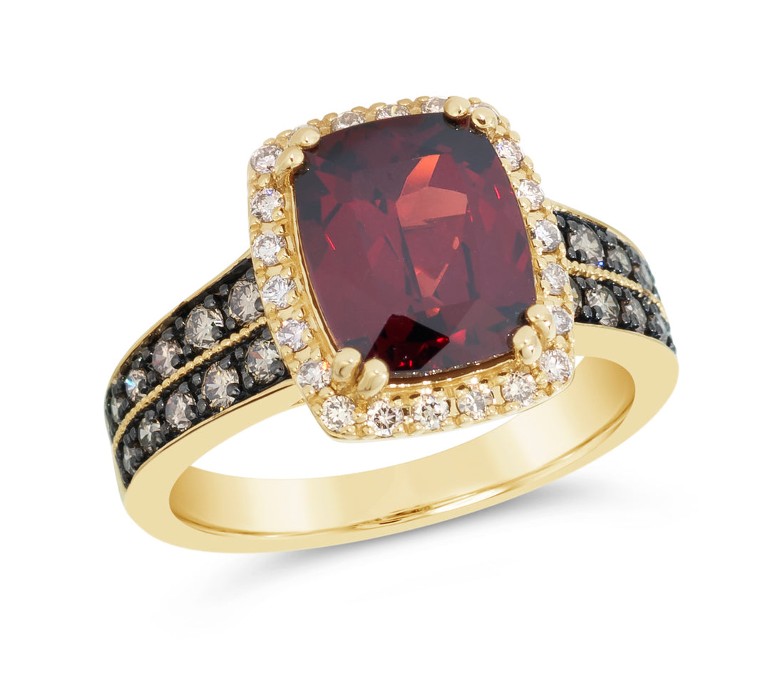 Honey Gold™Pomegranate Garnet™RING
