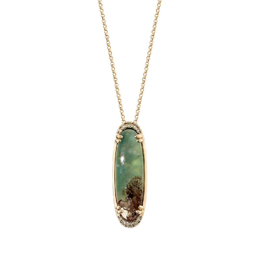 Strawberry Gold®Peacock Aquaprase™PENDANT