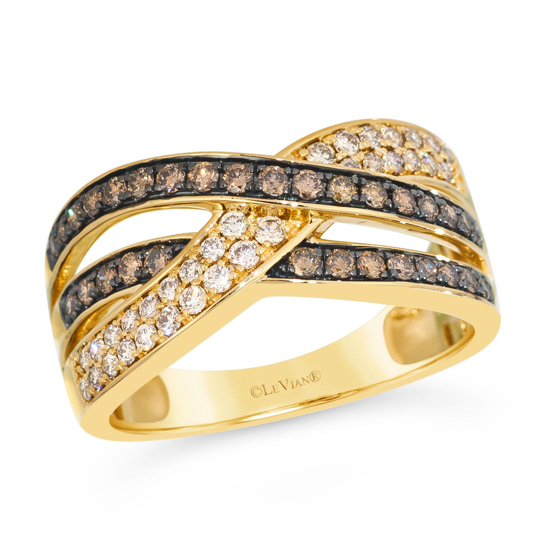 Honey Gold™Chocolate Diamonds®RING