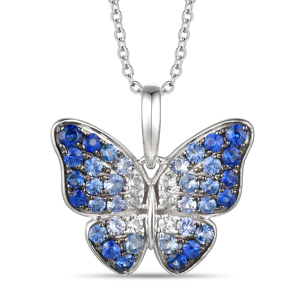 Vanilla Gold®Denim Ombré® SapphirePENDANT
