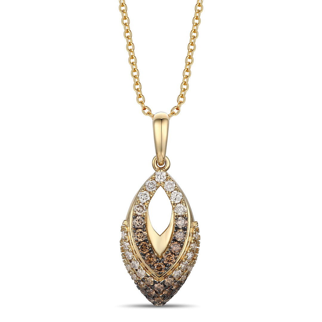 Honey Gold™Chocolate Ombré® DiamondsPENDANT