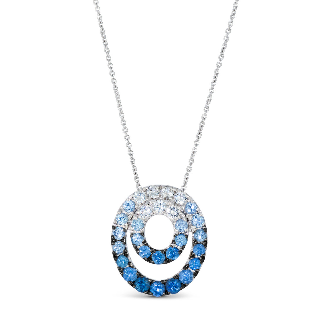 Vanilla Gold®Denim Ombré® SapphirePENDANT