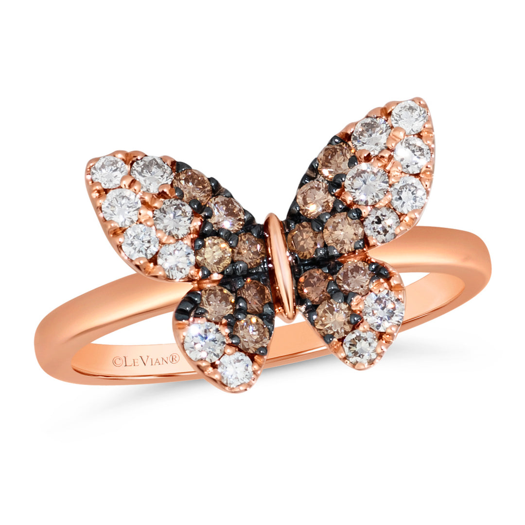 Strawberry Gold®Chocolate Ombré® DiamondsRING