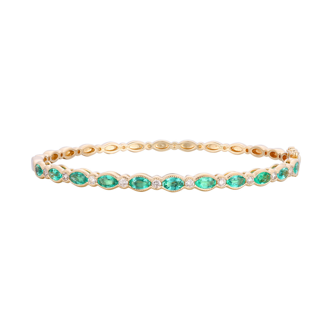 Honey Gold™Costa Smeralda Emeralds™BANGLE