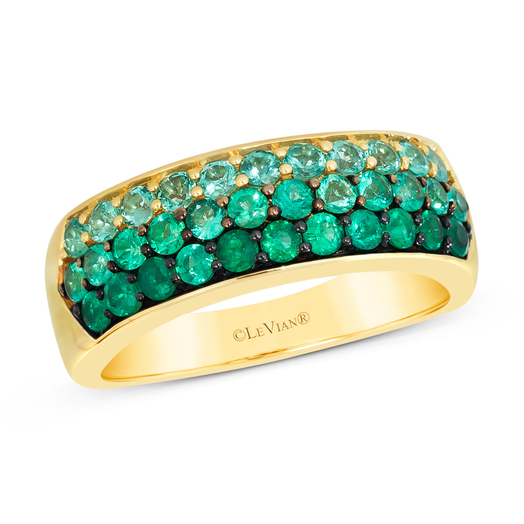 Honey Gold™Emerald Ombré®RING