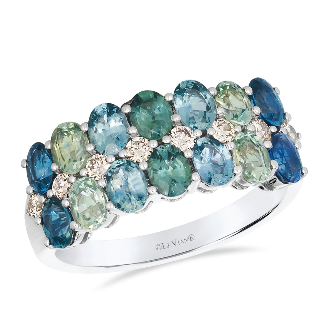 Vanilla Gold®Montana Sapphire Ombré™RING
