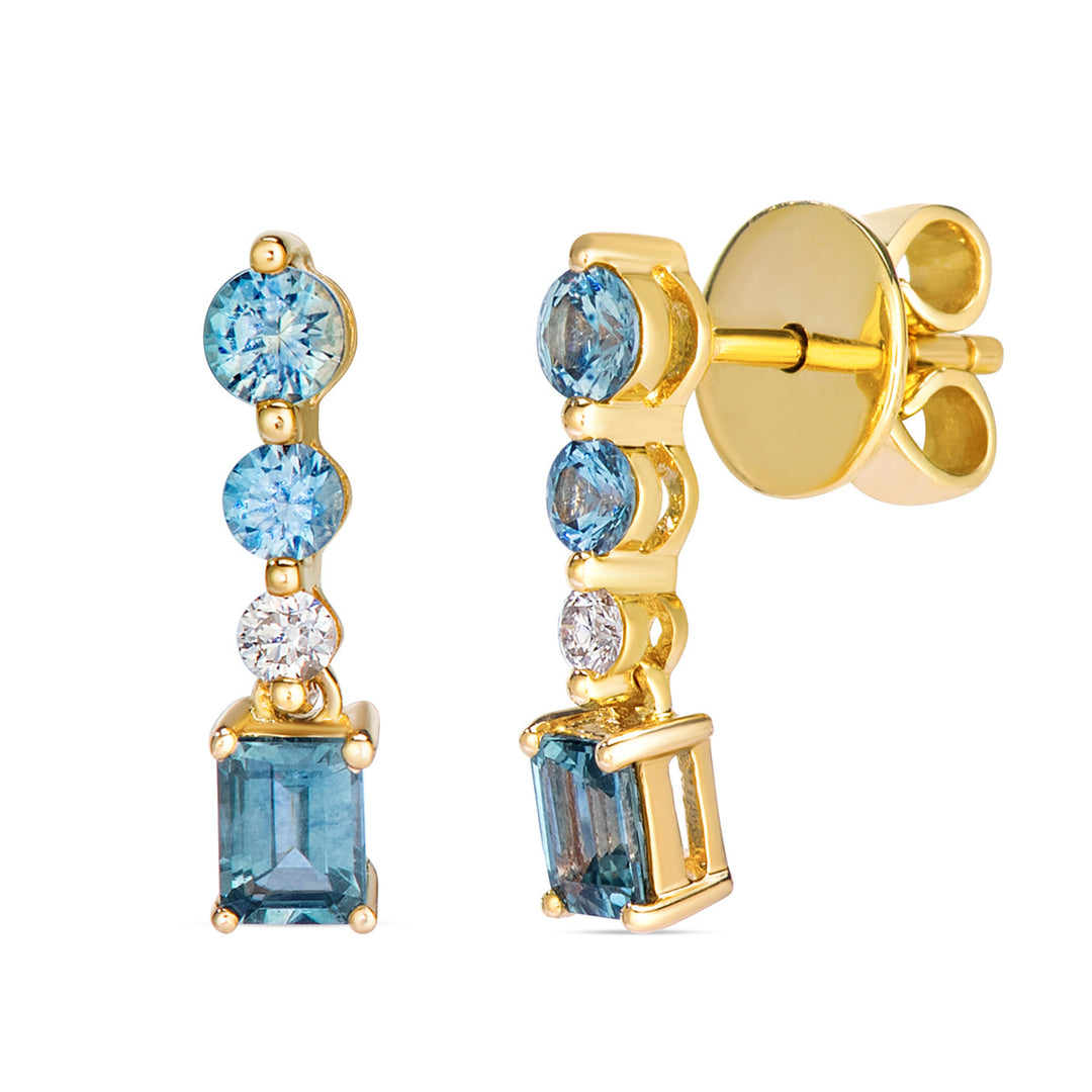 Honey Gold™Montana Sapphire Ombré™EARRINGS
