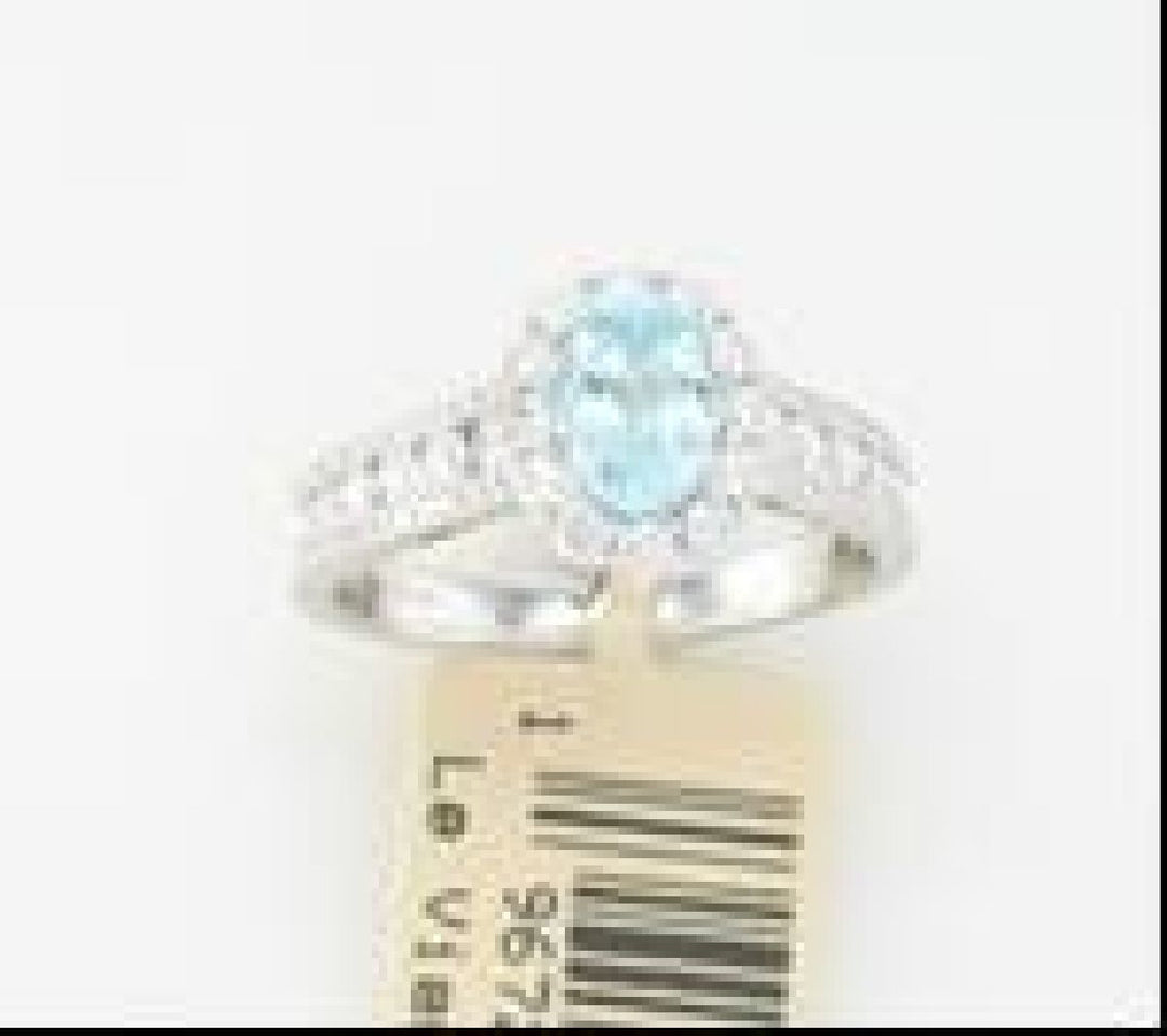 Vanilla Gold®Neon Blue Paraiba TourmalRING