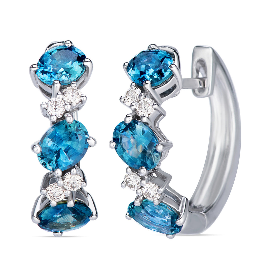 Vanilla Gold®Montana Sapphire Ombré™EARRINGS