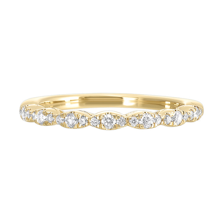 14Kt Yellow Gold Diamond 1/5Ctw Ring