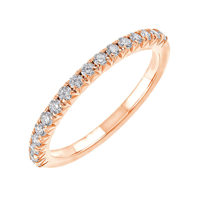 14Kt Rose Gold Diamond 1/3Ctw Ring
