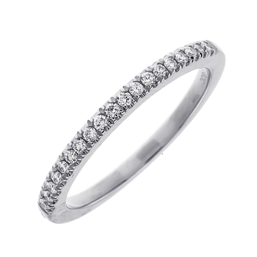 14Kt White Gold Diamond 1/6Ctw Ring
