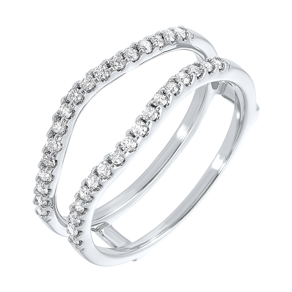 14Kt White Gold Diamond 1/4Ctw Ring