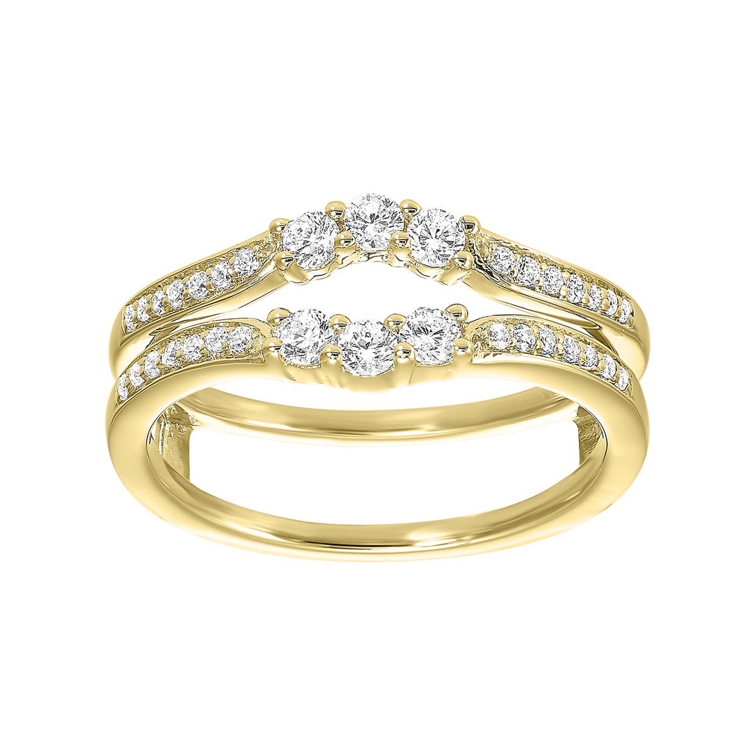 14Kt Yellow Gold Diamond 1/3Ctw Ring