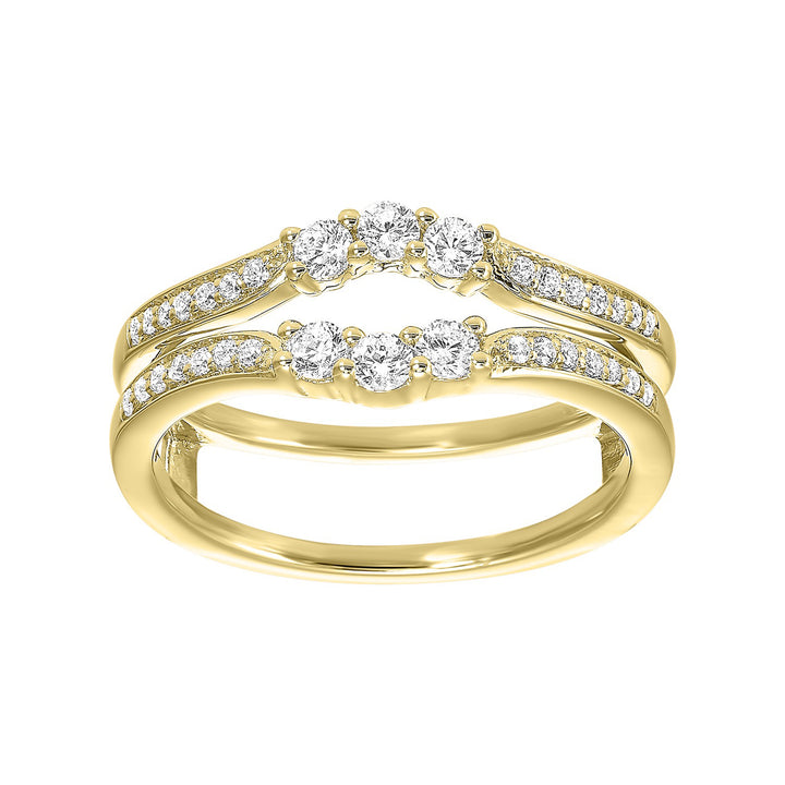 14Kt Yellow Gold Diamond 1/3Ctw Ring