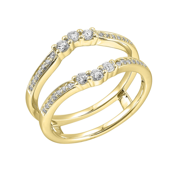 14Kt Yellow Gold Diamond 1/3Ctw Ring