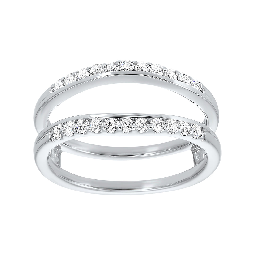 14Kt White Gold Diamond 1/3Ctw Ring