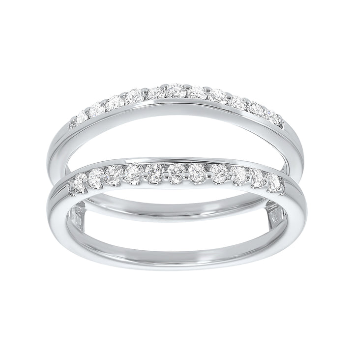 14Kt White Gold Diamond 1/3Ctw Ring