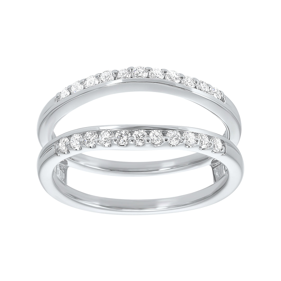 14Kt White Gold Diamond 1/3Ctw Ring