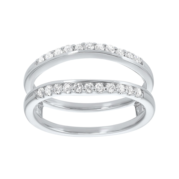 14Kt White Gold Diamond 1/3Ctw Ring