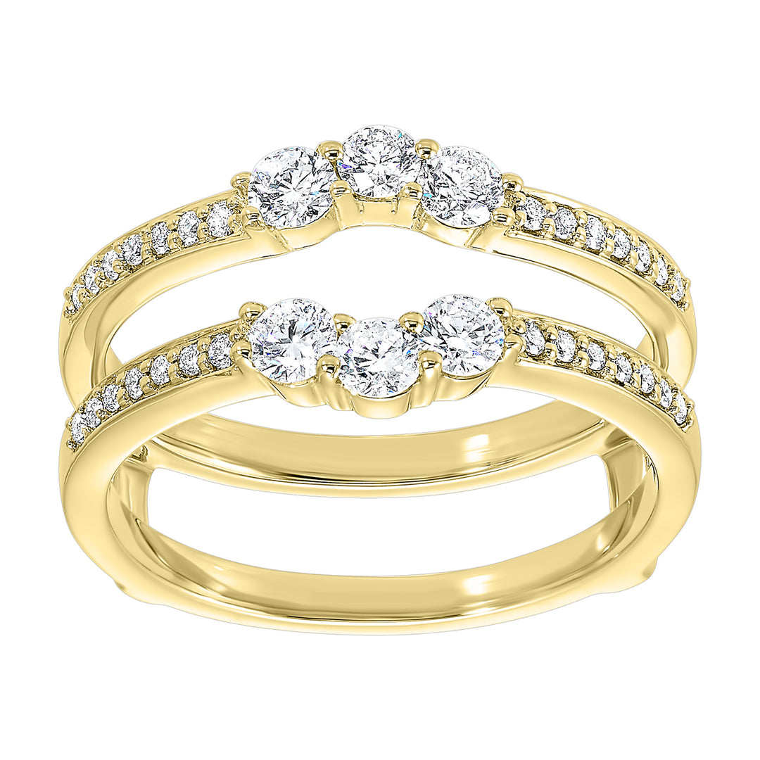 14Kt Yellow Gold Diamond 5/8Ctw Ring
