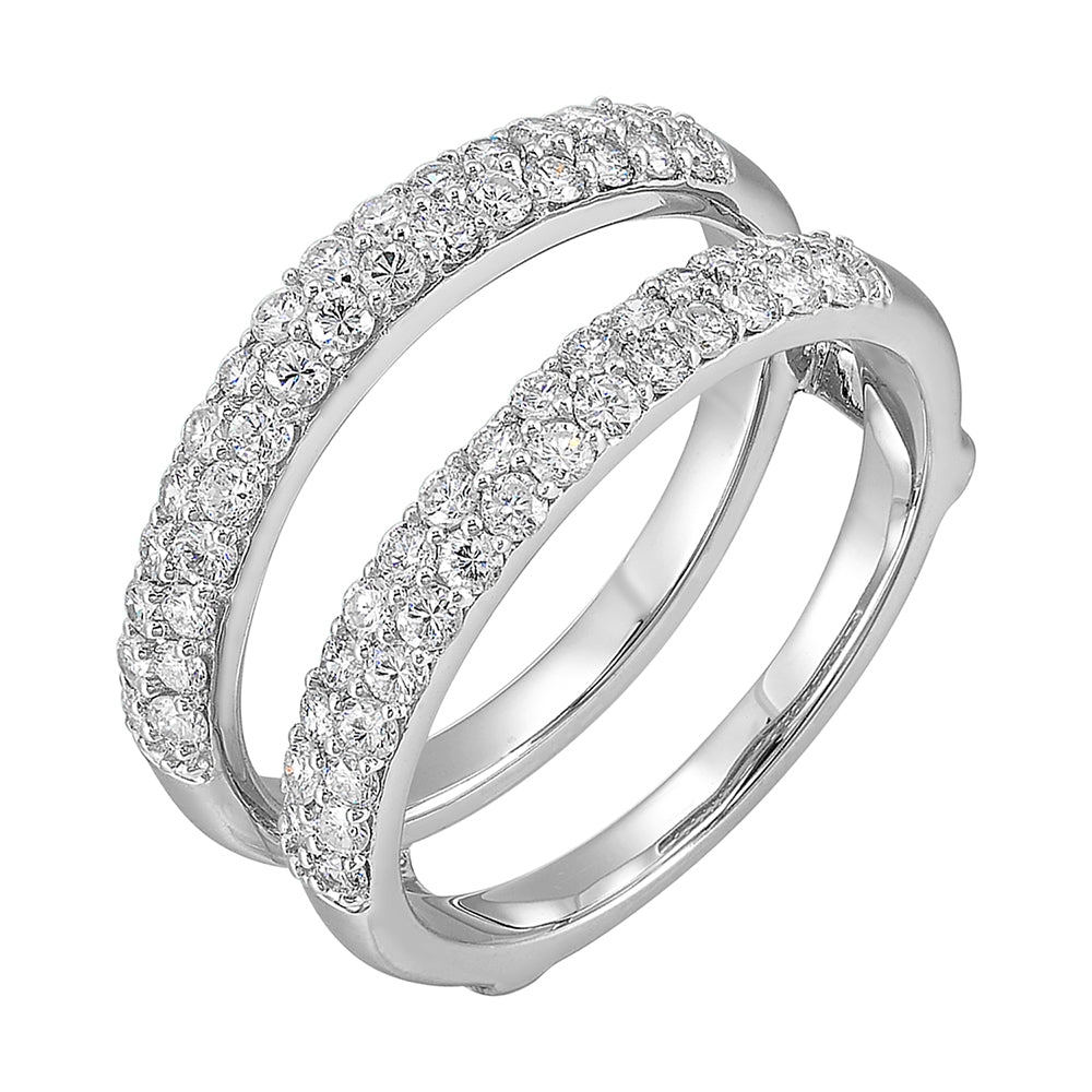 14Kt White Gold Diamond 1Ctw Ring