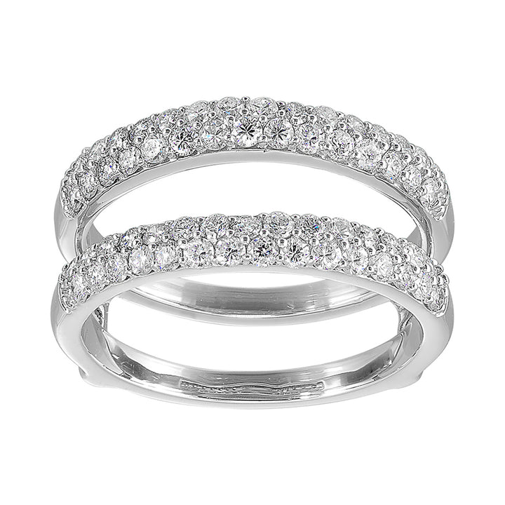 14Kt White Gold Diamond 1Ctw Ring