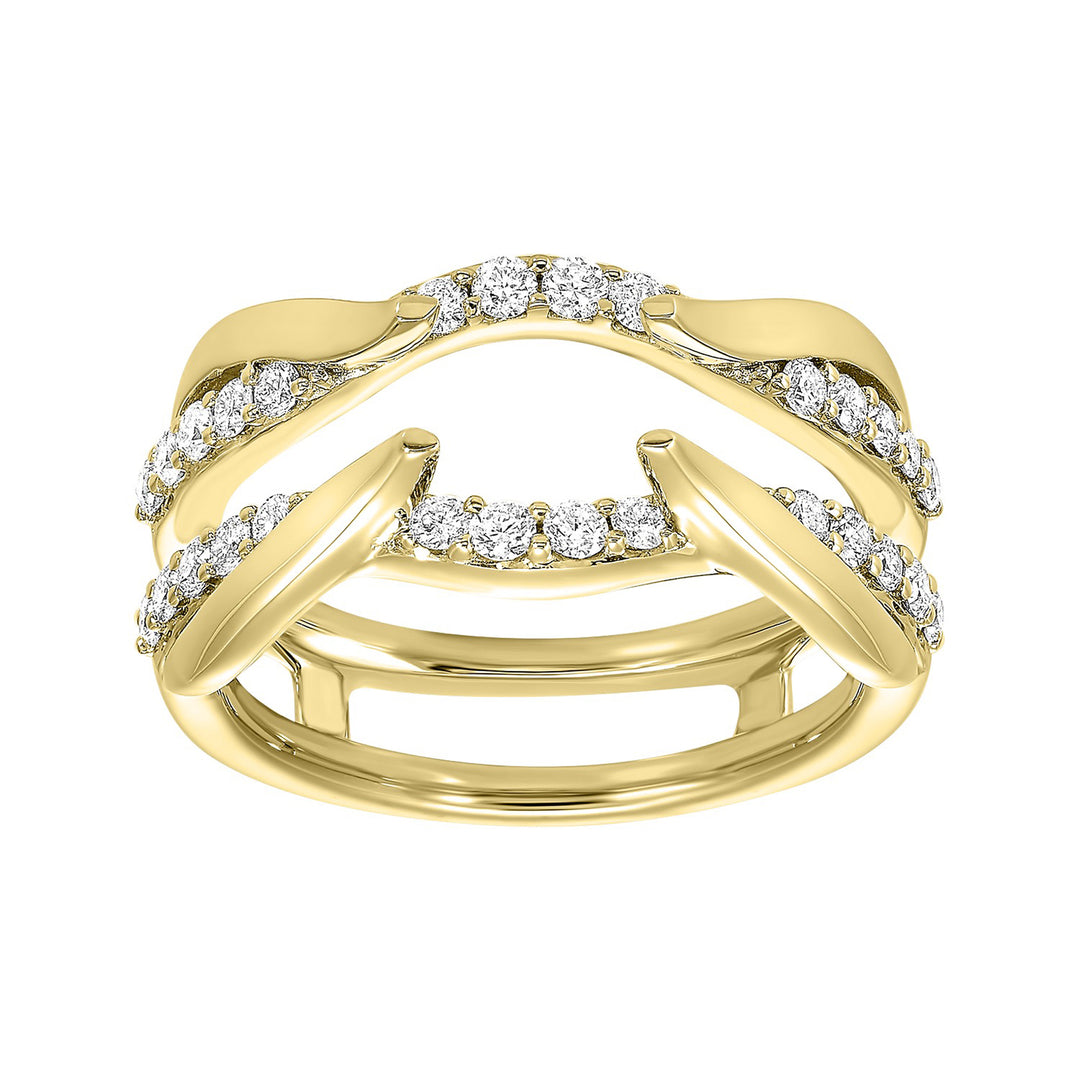 14Kt Yellow Gold Diamond 1/2Ctw Ring