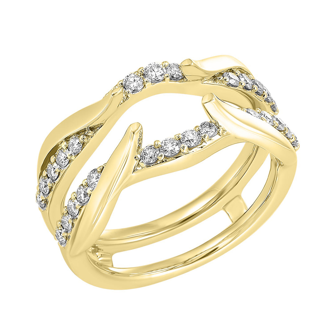 14Kt Yellow Gold Diamond 1/2Ctw Ring