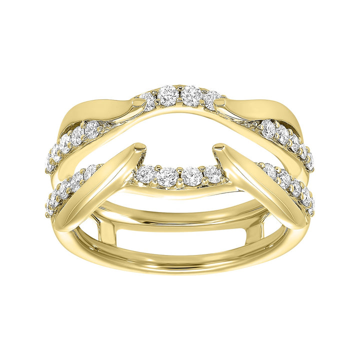 14Kt Yellow Gold Diamond 1/2Ctw Ring