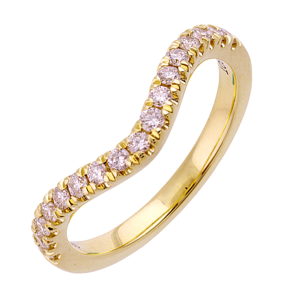 14Kt Yellow Gold Diamond 1/3Ctw Ring