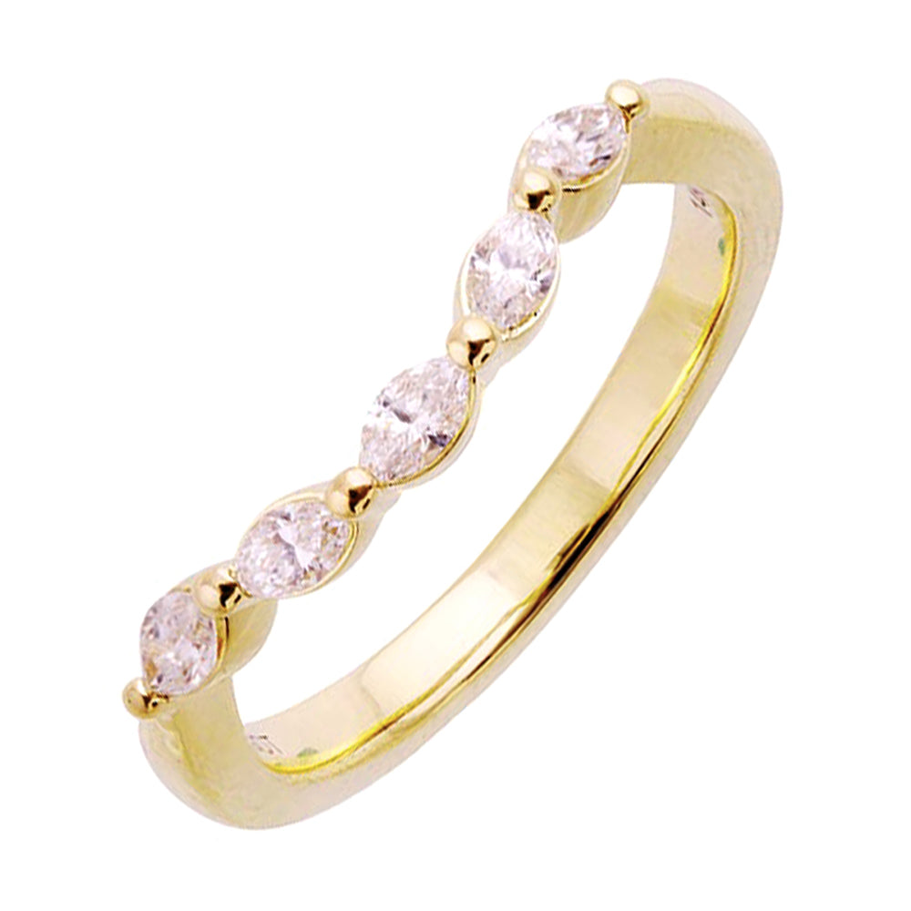14Kt Yellow Diamond 1/3Ctw Ring
