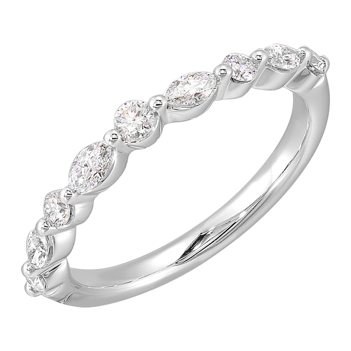 14Kt White Gold Diamond 3/8Ctw Ring