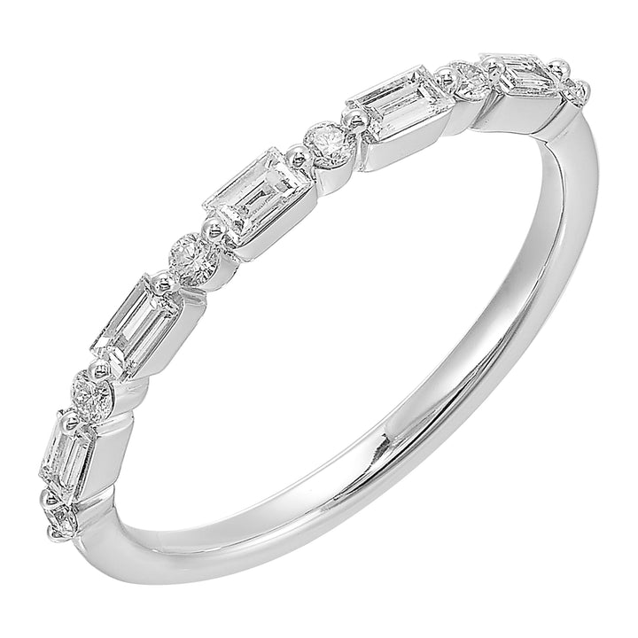 14Kt White Gold Diamond 1/4Ctw Ring