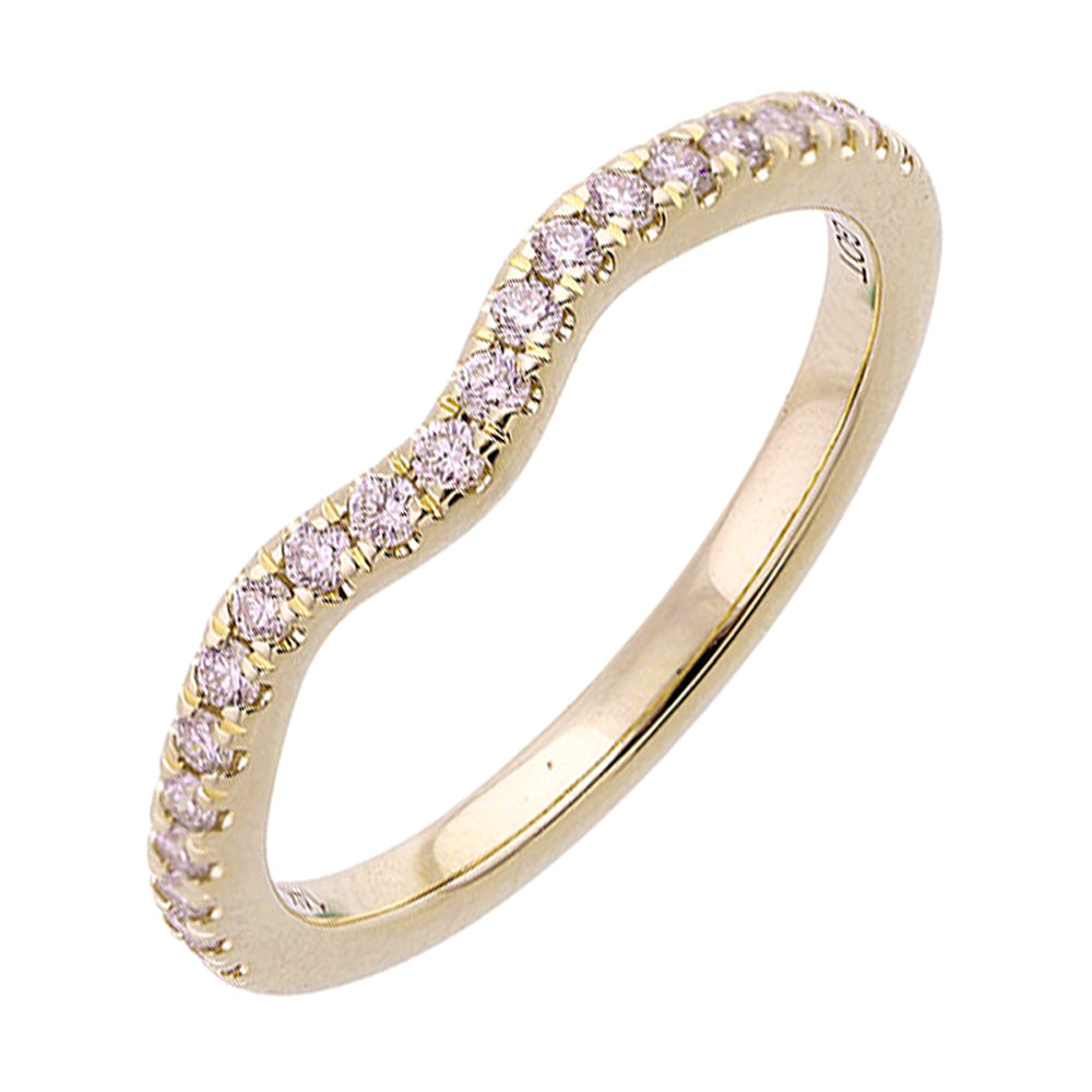 14Kt Yellow Gold Diamond 1/4Ctw Ring