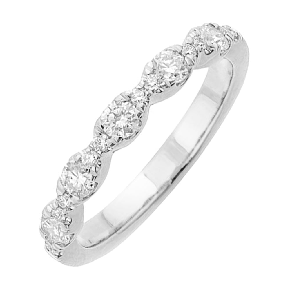14Kt White Gold Diamond 1/2Ctw Ring