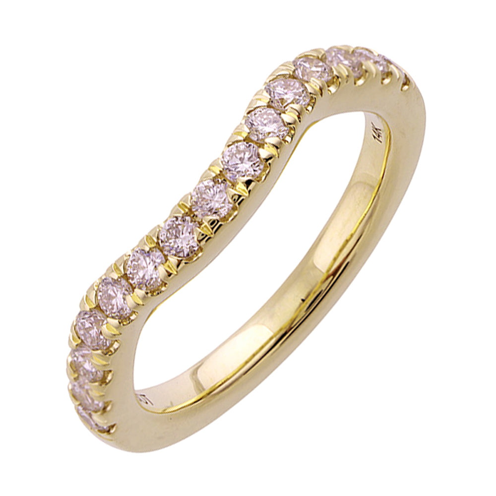 14Kt Yellow Gold Diamond 1/2Ctw Ring