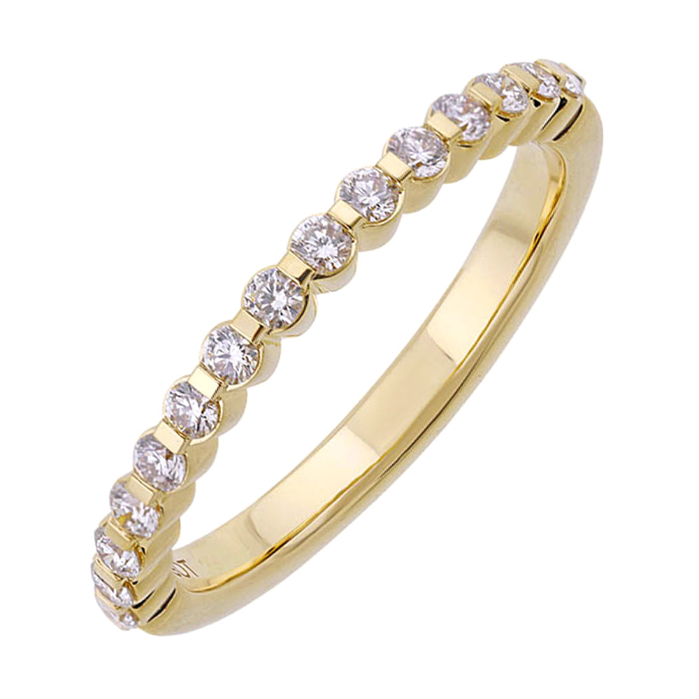 14Kt Yellow Gold Diamond 1/3Ctw Ring