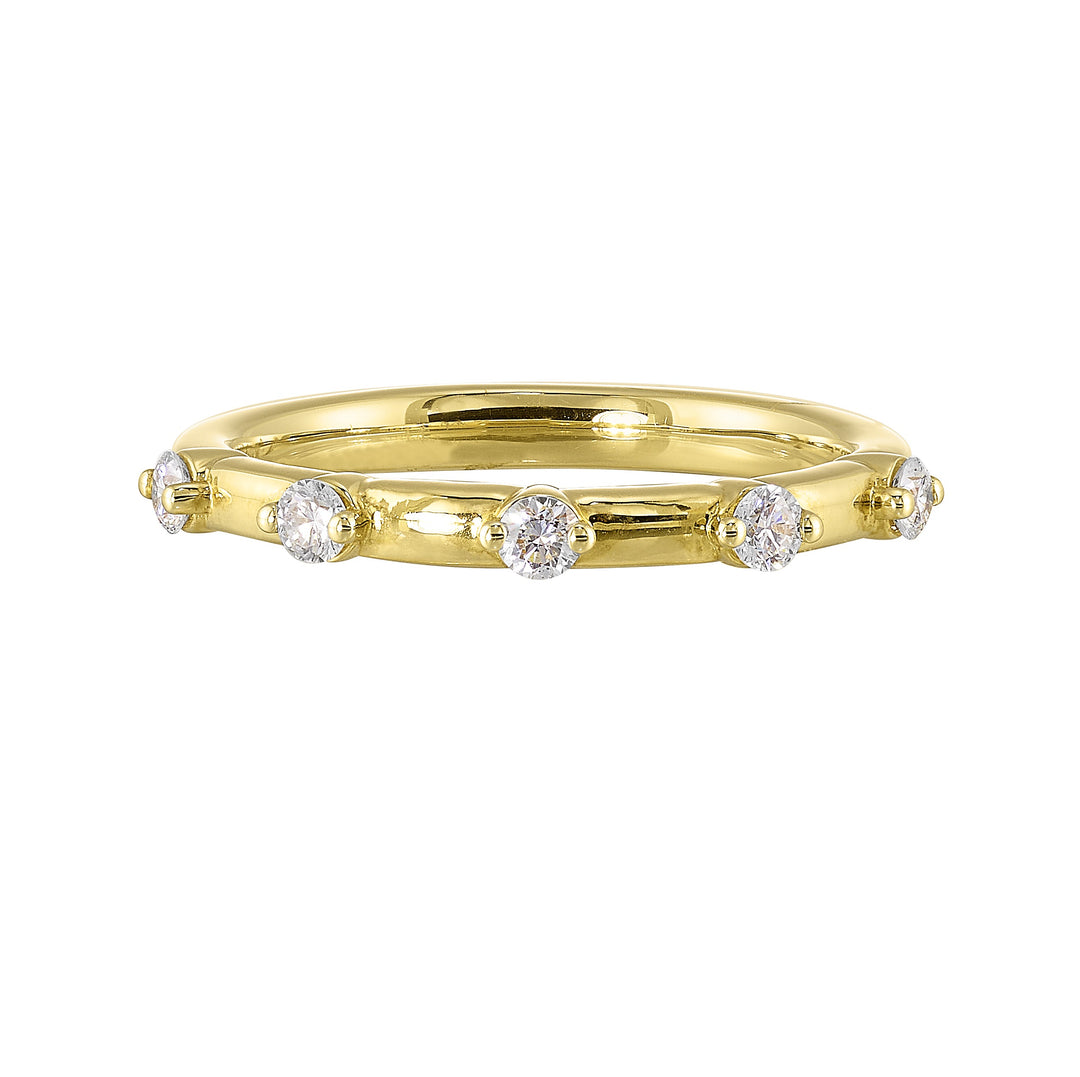 14Kt Yellow Gold Diamond 1/4Ctw Ring