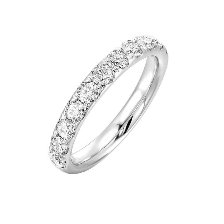 14Kt White Gold Diamond 1 3/8Ctw Ring
