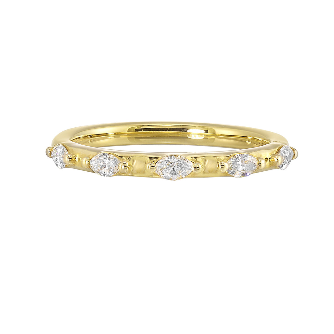 14Kt Yellow Gold Diamond 1/3Ctw Ring